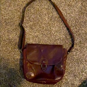 Jack Georges Distressed Leather Voyager Saddlebag